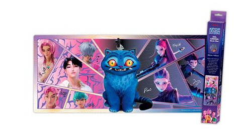 KPop Demon Hunters - Broken Glass - XXL Gaming Mat