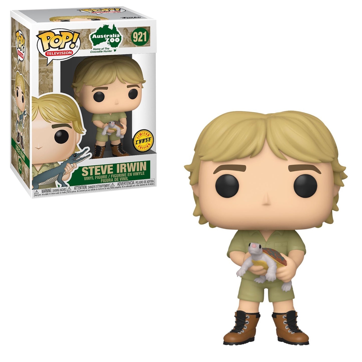 Crocodile Hunter - Steve Irwin CHASE Pop! Vinyl #921