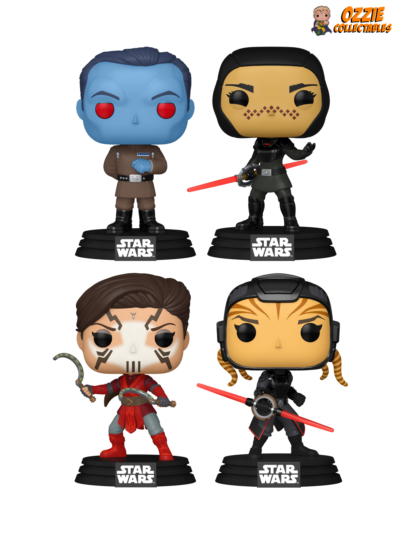 Star Wars: Tales of the Empire Bundle - 4 POP! Vinyls