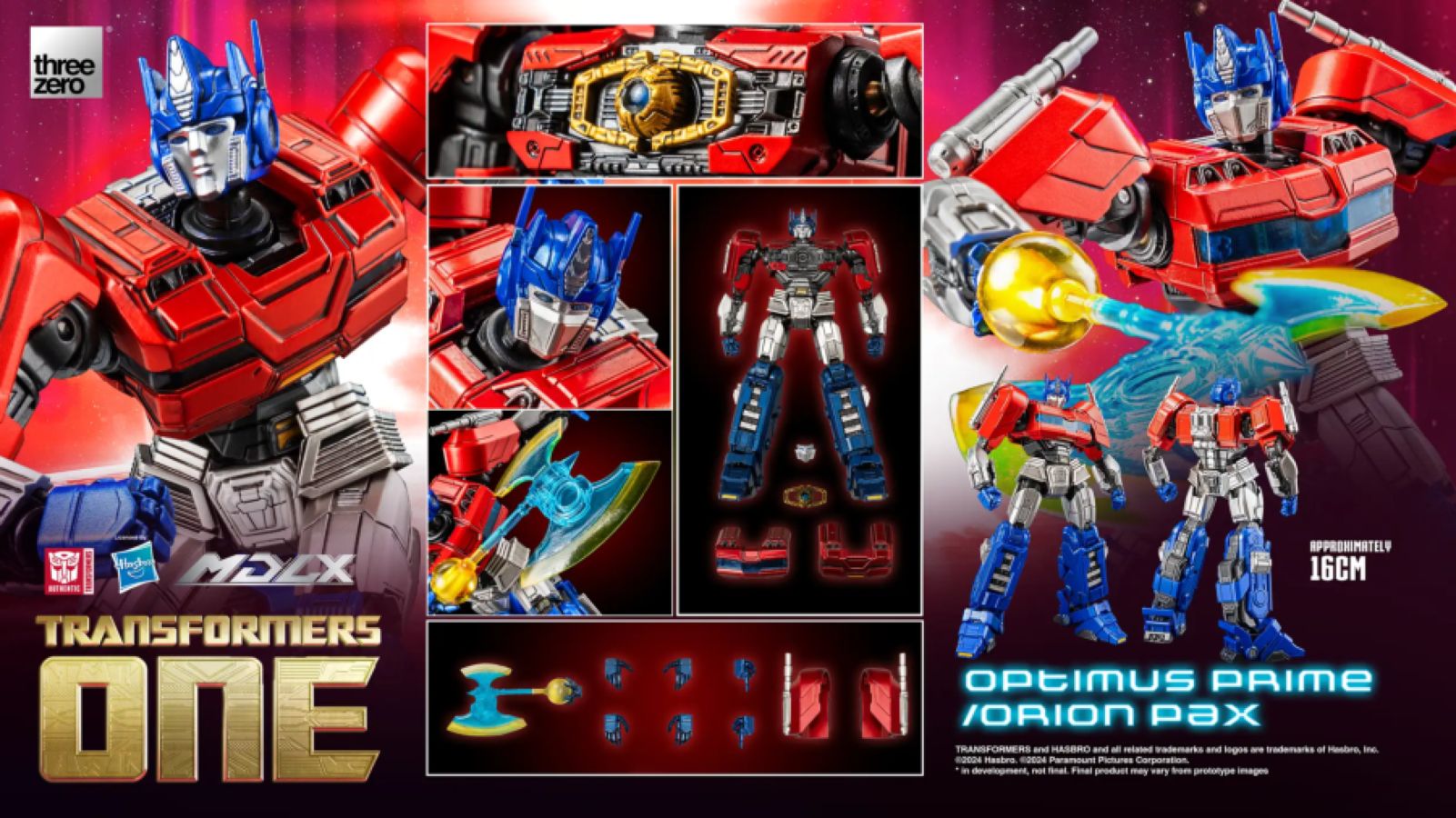 Transformers One - Optimus Prime/Orion Pax MDLX Figure