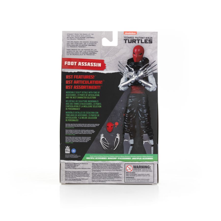Teeange Mutant Ninja Turtles (Comics) - Foot Assassin 5" BST AXN Action Figure (Wave 3)