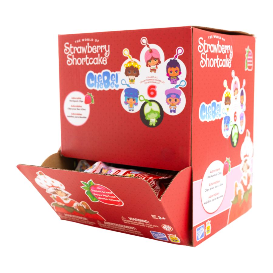 Strawberry Shortcake - 2.5" CheeBee Keychain Blind Bag (Display of 24)