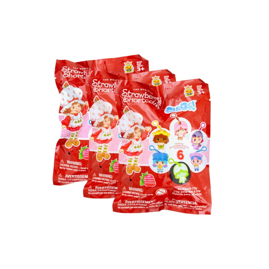 Strawberry Shortcake - 2.5" CheeBee Keychain Blind Bag (Display of 24)