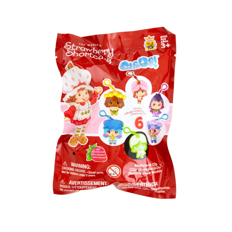 Strawberry Shortcake - 2.5" CheeBee Keychain Blind Bag (Display of 24)