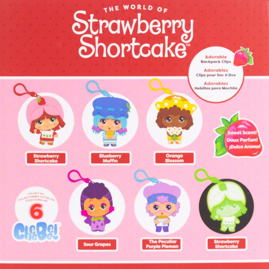 Strawberry Shortcake - 2.5" CheeBee Keychain Blind Bag (Display of 24)