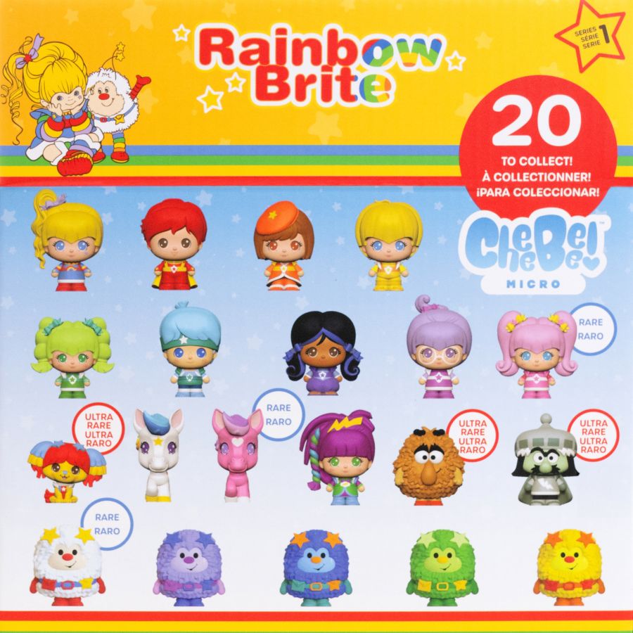 Rainbow Brite - 1.5" CheeBee Figures Blind Box Assortment Series 1 (Display of 12)