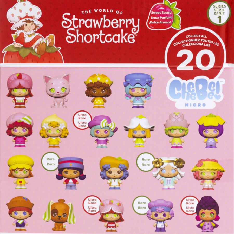 Strawberry Shortcake - 1.5" CheeBee Figures Blind Box Assortment Series 1 (Display of 12)
