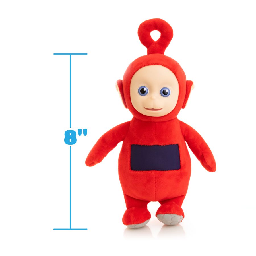 Teletubbies - Po 8'' Plush with Interactive Color Changing Belly Patch