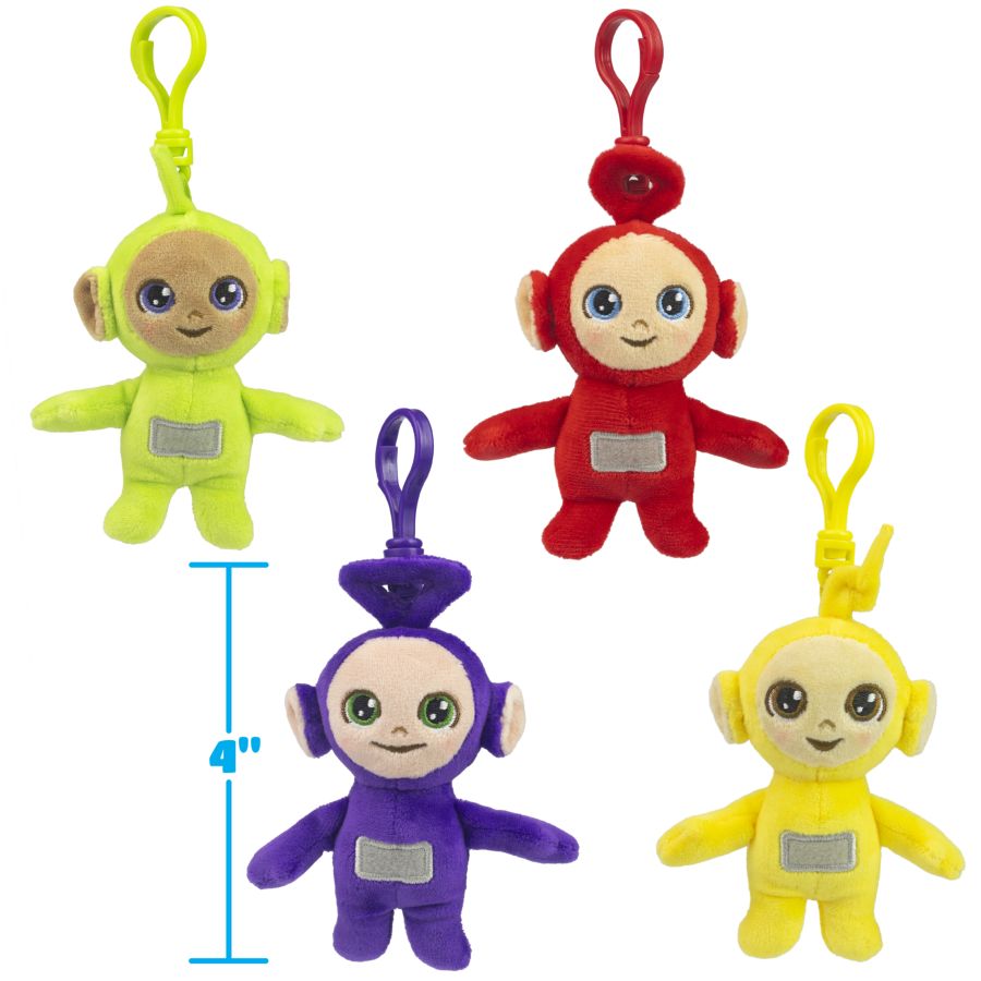 Teletubbies - Plush Backpack Clip Assortment (Display of 9)
