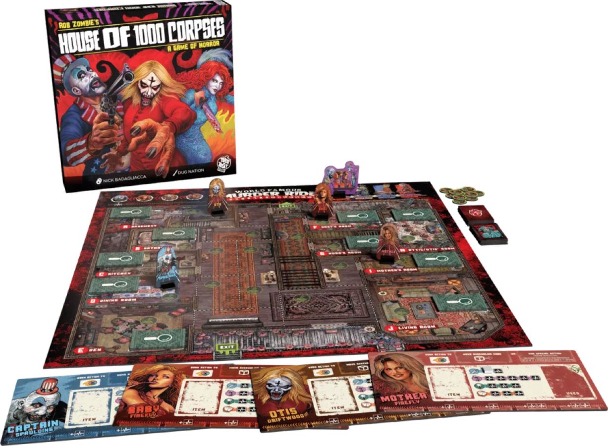 Rob Zombie's House of 1,000 Corpses - Board Game