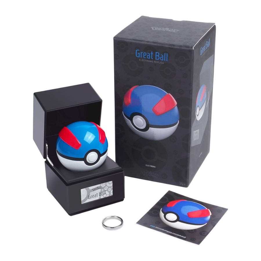 Pokemon - Great Ball 1:1 Scale Life-Size Die-Cast Prop Replica