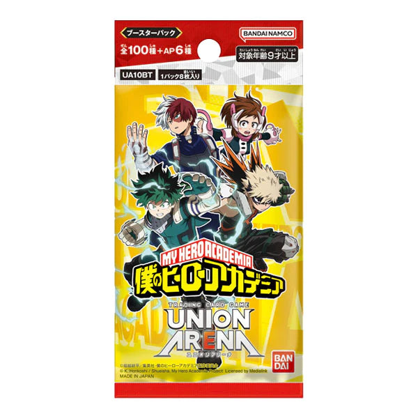 Union Arena - My Hero Academia UA10BT (Japanese) Booster Pack