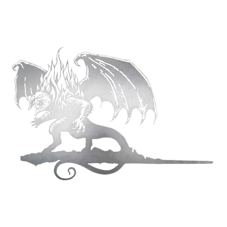 Lord of the Rings - Balrog Metalbird Corten Steel Silhouette