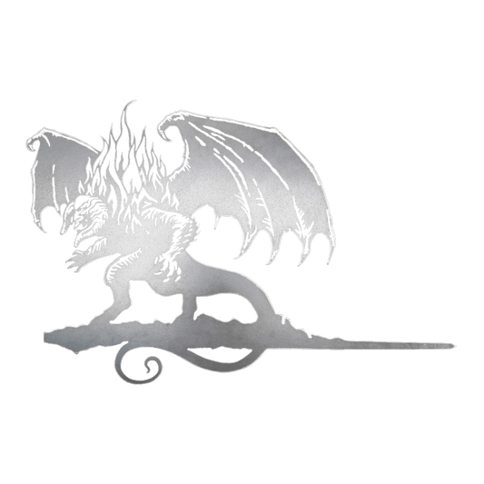 Lord of the Rings - Balrog Metalbird Corten Steel Silhouette