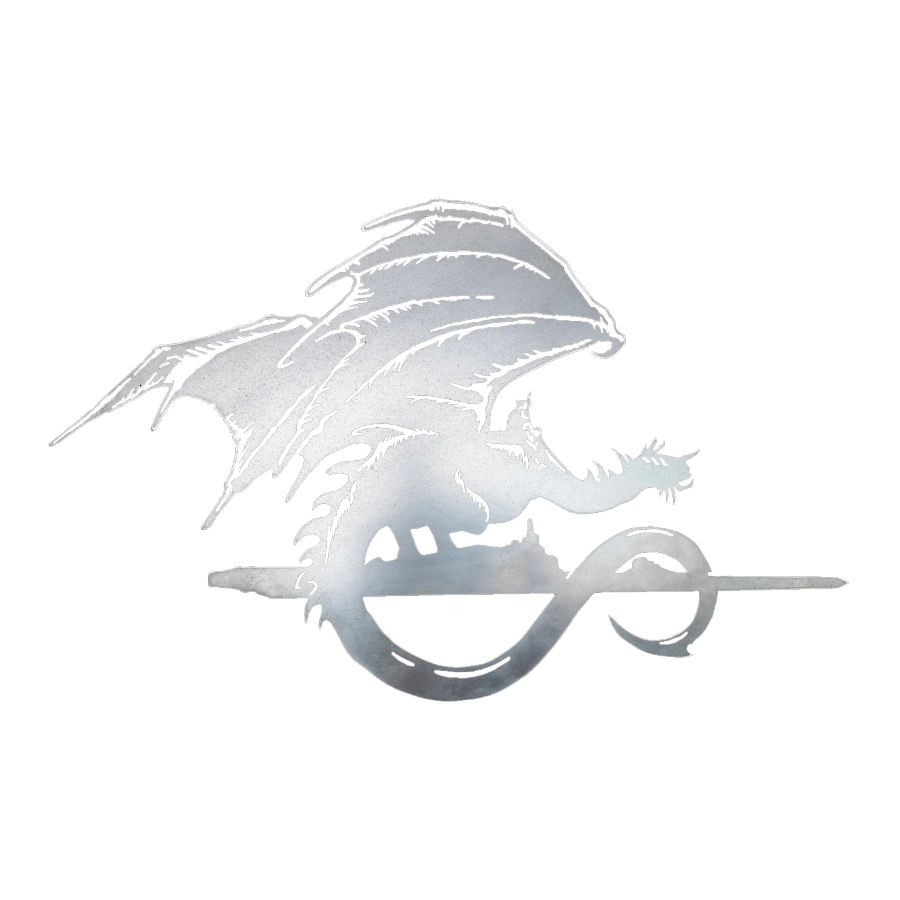 Lord of the Rings - Fell Beast Metalbird Corten Steel Silhouette