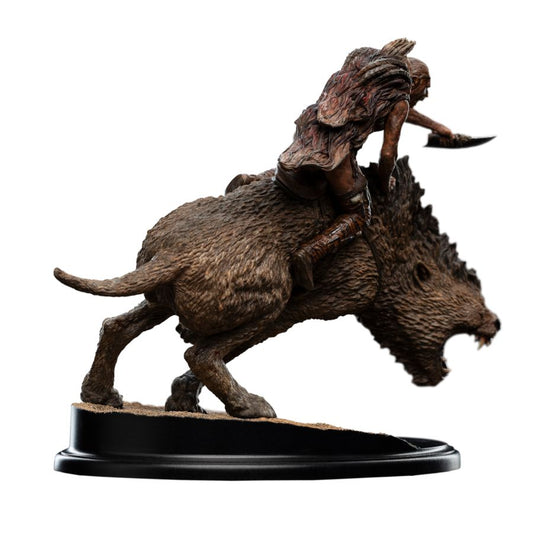 The Lord of the Rings - Sharku on Warg Miniature Statue