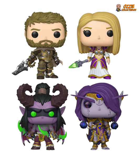 World of Warcraft Bundle - 4 POP! Vinyls