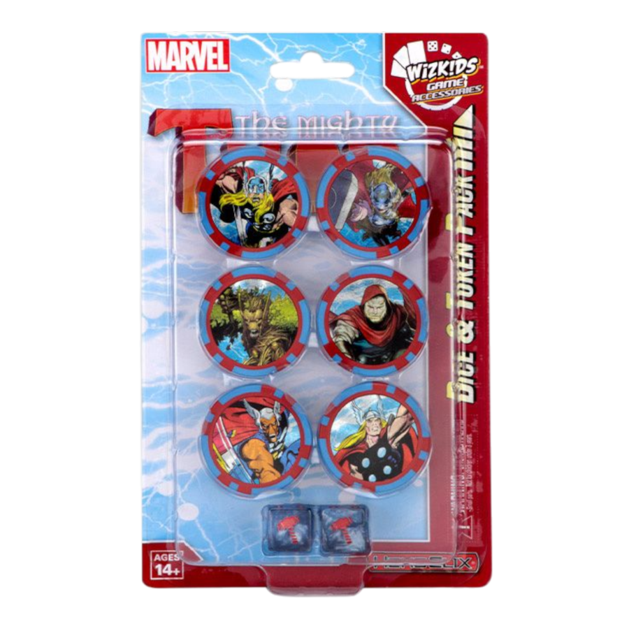 Heroclix - The Mighty Thor Dice & Token Pack