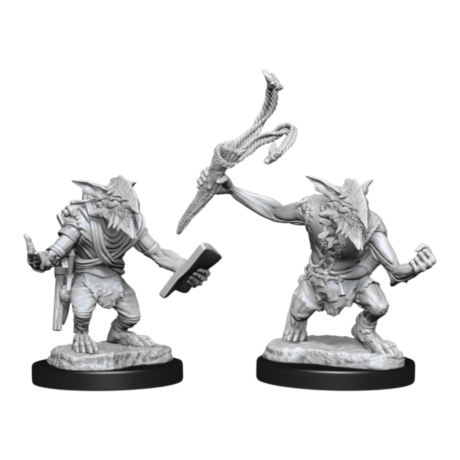 Magic the Gathering - Unpainted Miniatures: Goblin Guide & Bushwacker