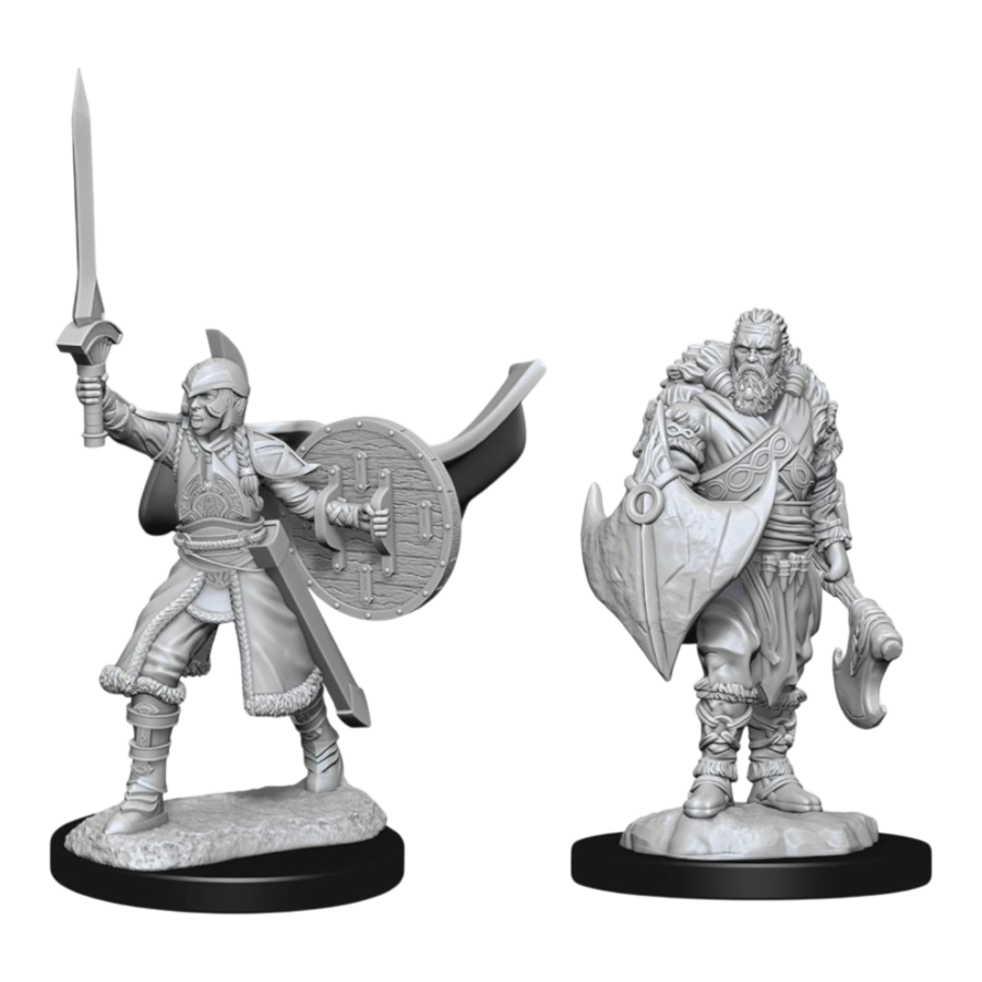 Magic the Gathering - Unpainted Miniatures: Human Berserkers