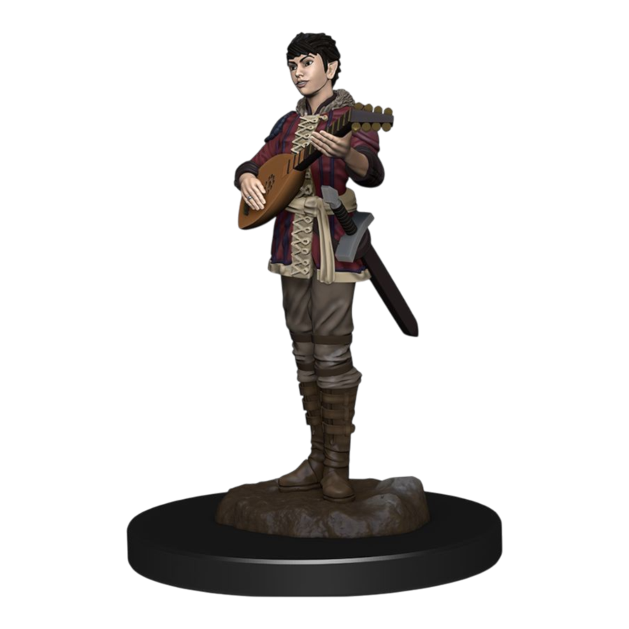 Dungeons & Dragons - Premium Half-Elf Bard Female Miniature