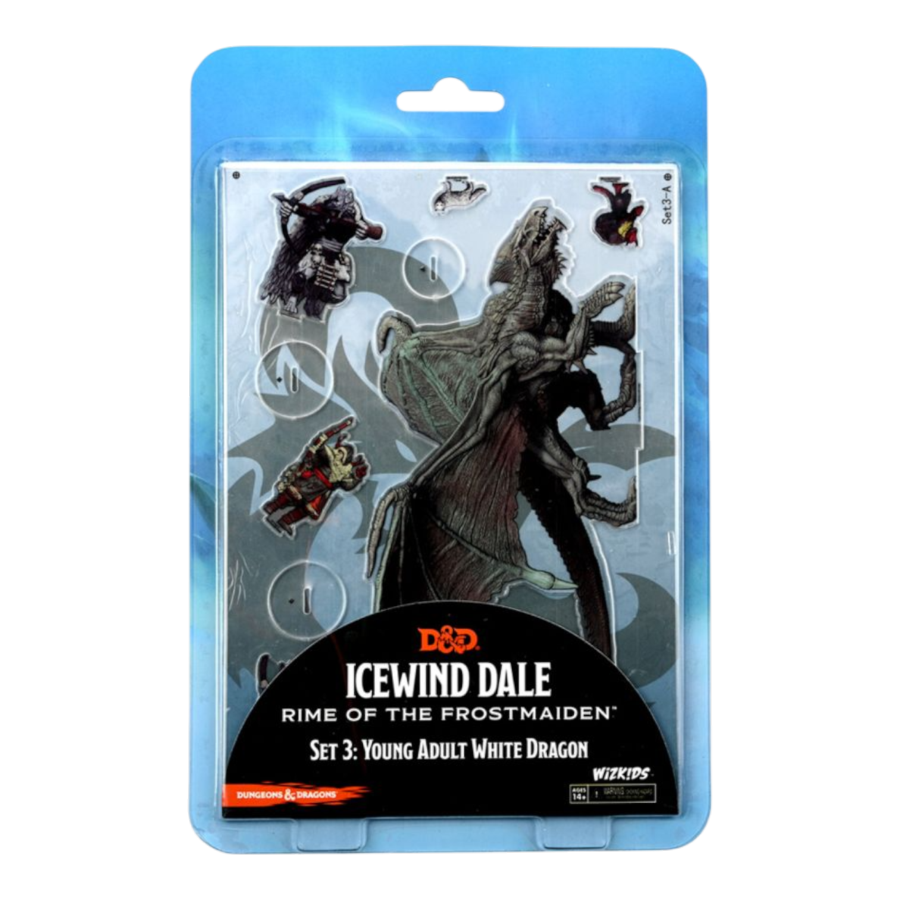 Dungeons & Dragons - Icons of the Realms Icewind Dale 2D Young Adult White Dragon