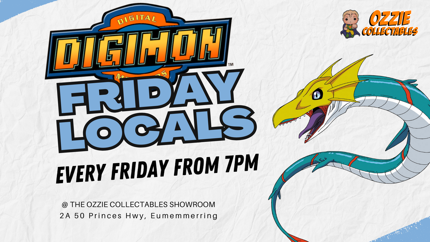 Digimon Locals Friday 7pm
