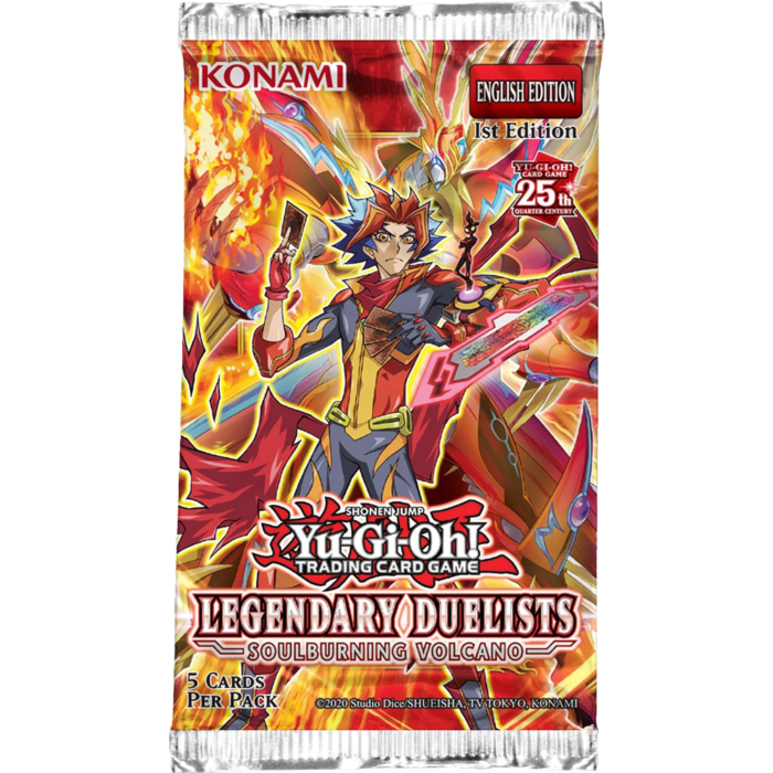 Yu-Gi-Oh - Soulburning Volcano Booster Pack