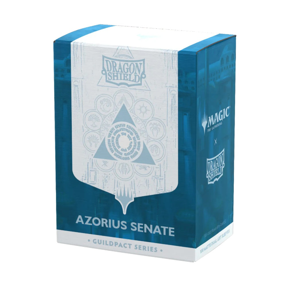 Dragon Shield: Sleeves – Matte Dual Art – MTG Guildpact Series: Azorius Senate