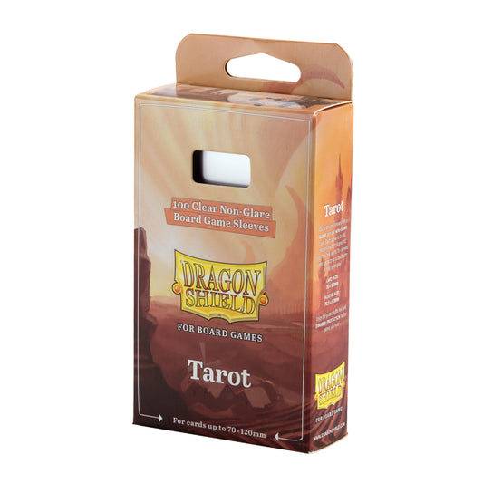 Dragon Shield: Board Game Sleeves – Clear Non-Glare – Tarot