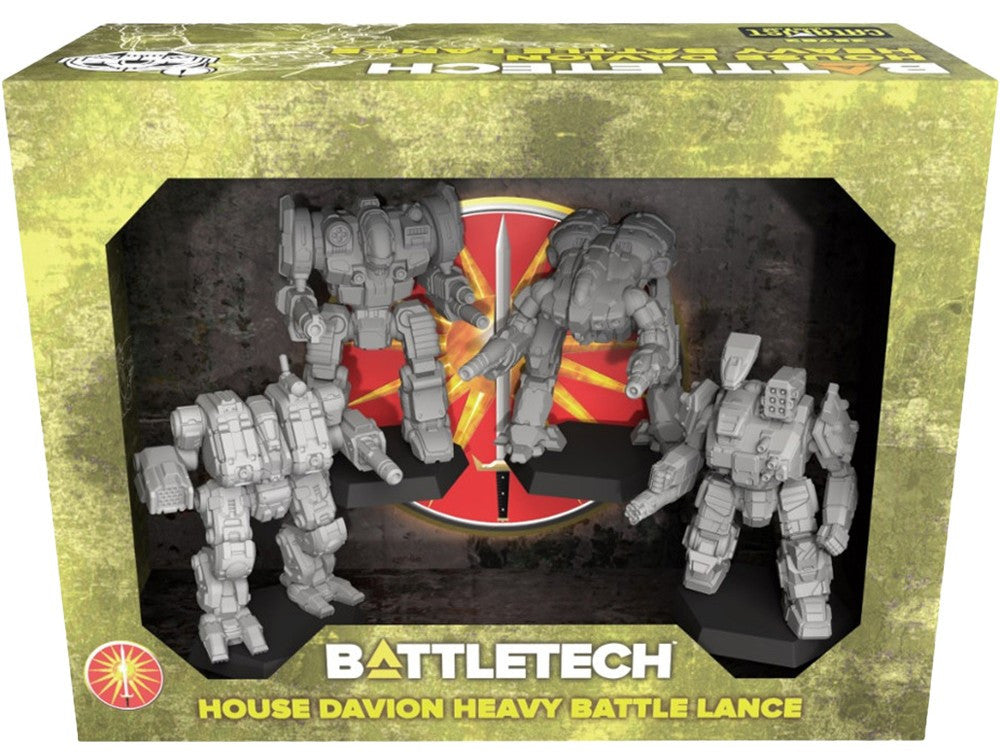 BattleTech - House Davion Heavy Battle Lance ForcePack
