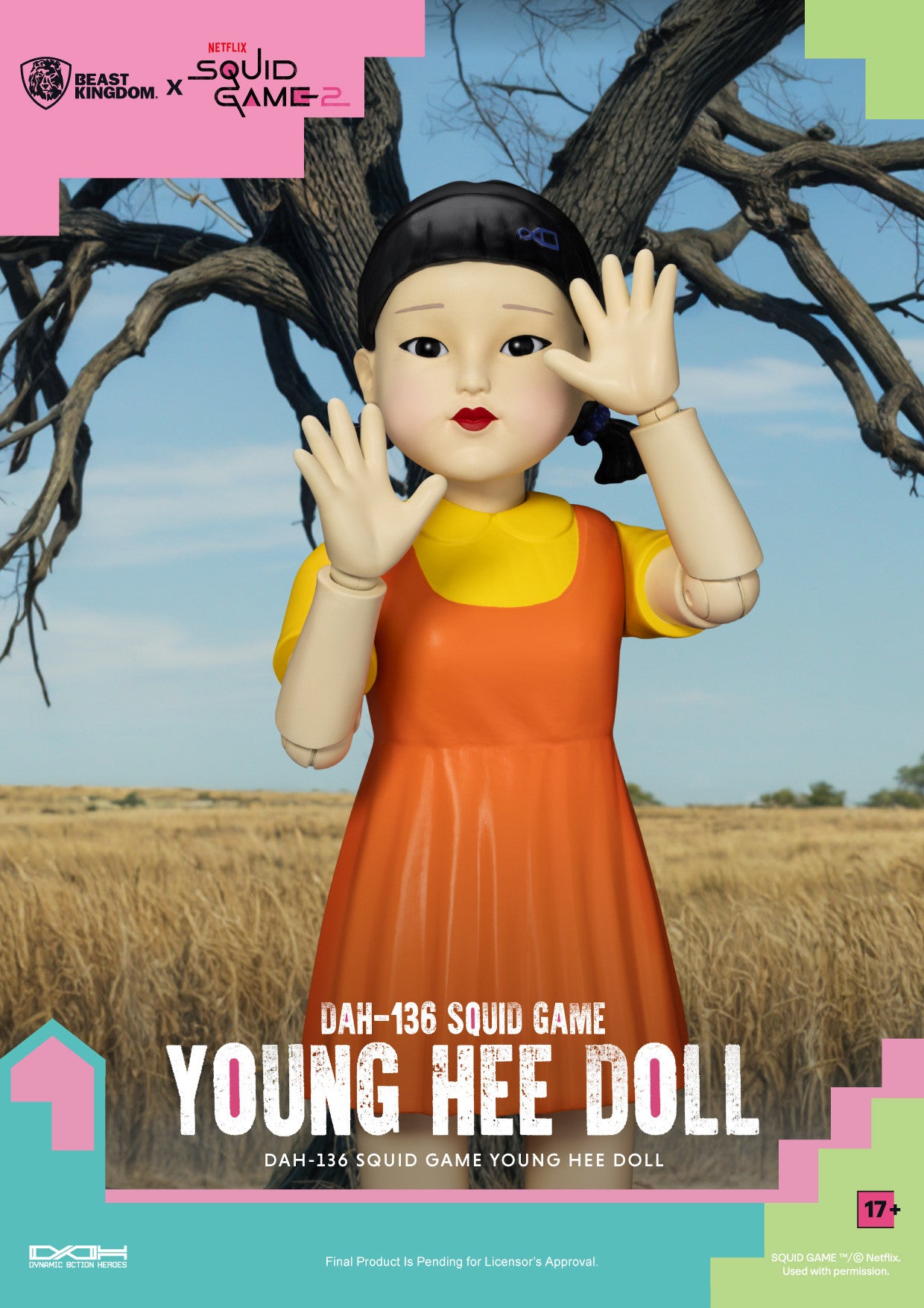 Beast Kingdom Dynamic Action Heroes Squid Game Young Hee Doll