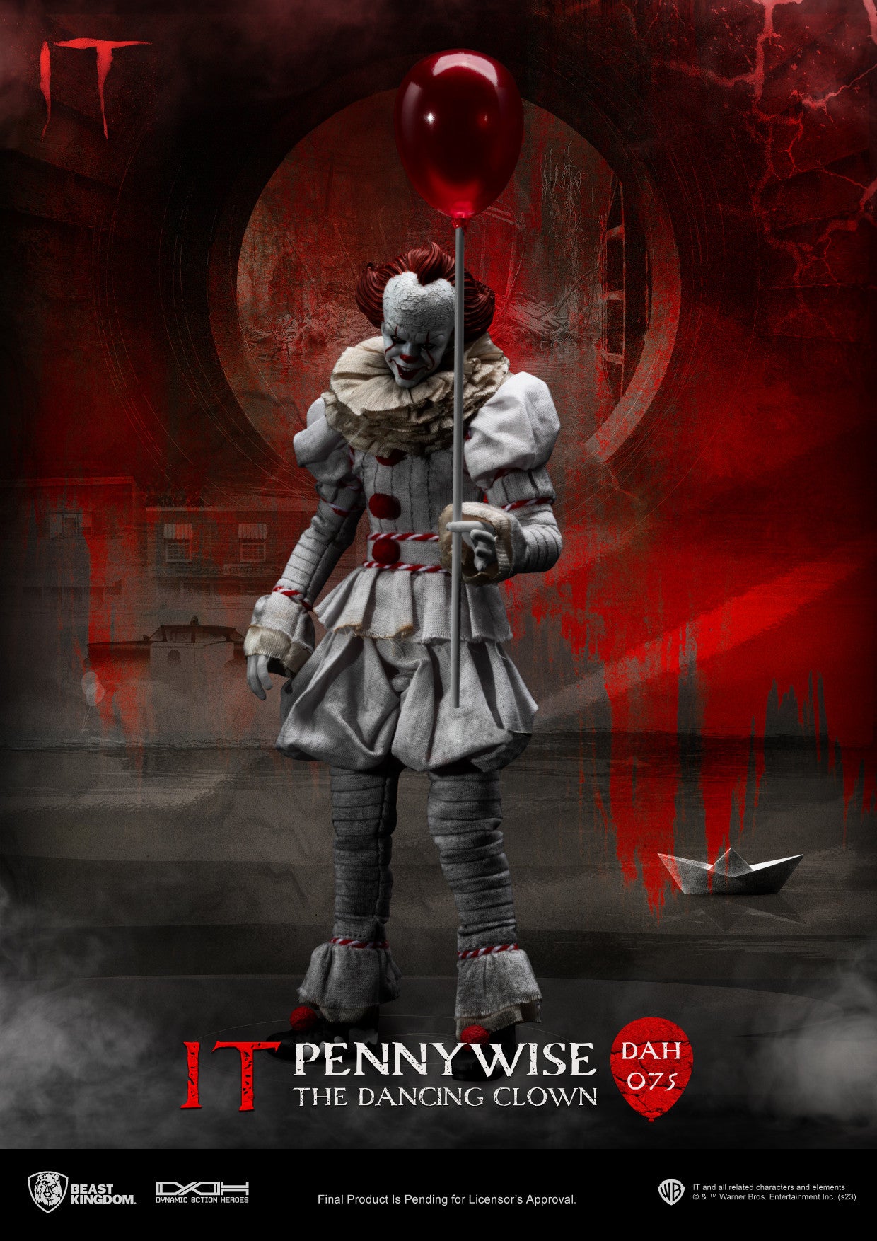 Beast Kingdom Dynamic Action Heroes IT Pennywise