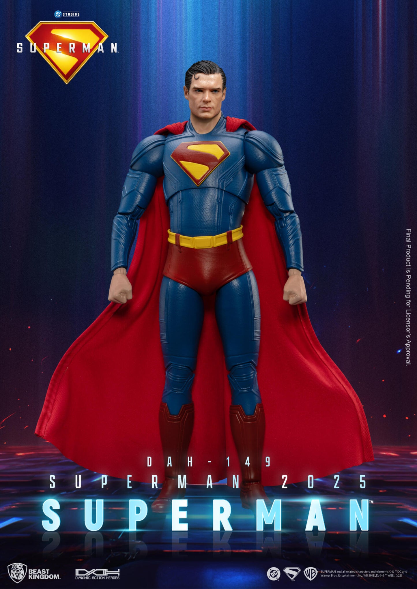 Beast Kingdom Dynamic Action Heroes Superman 2025 Superman