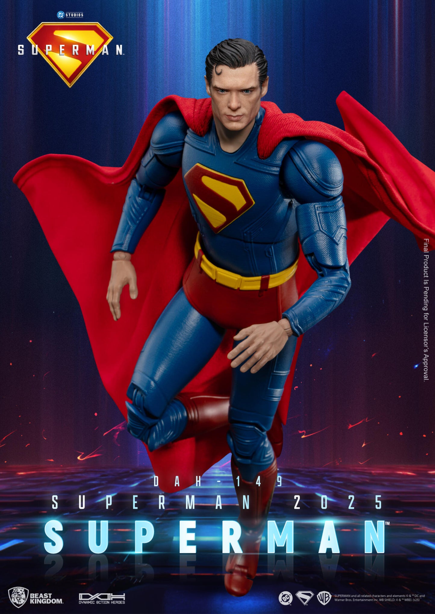 Beast Kingdom Dynamic Action Heroes Superman 2025 Superman