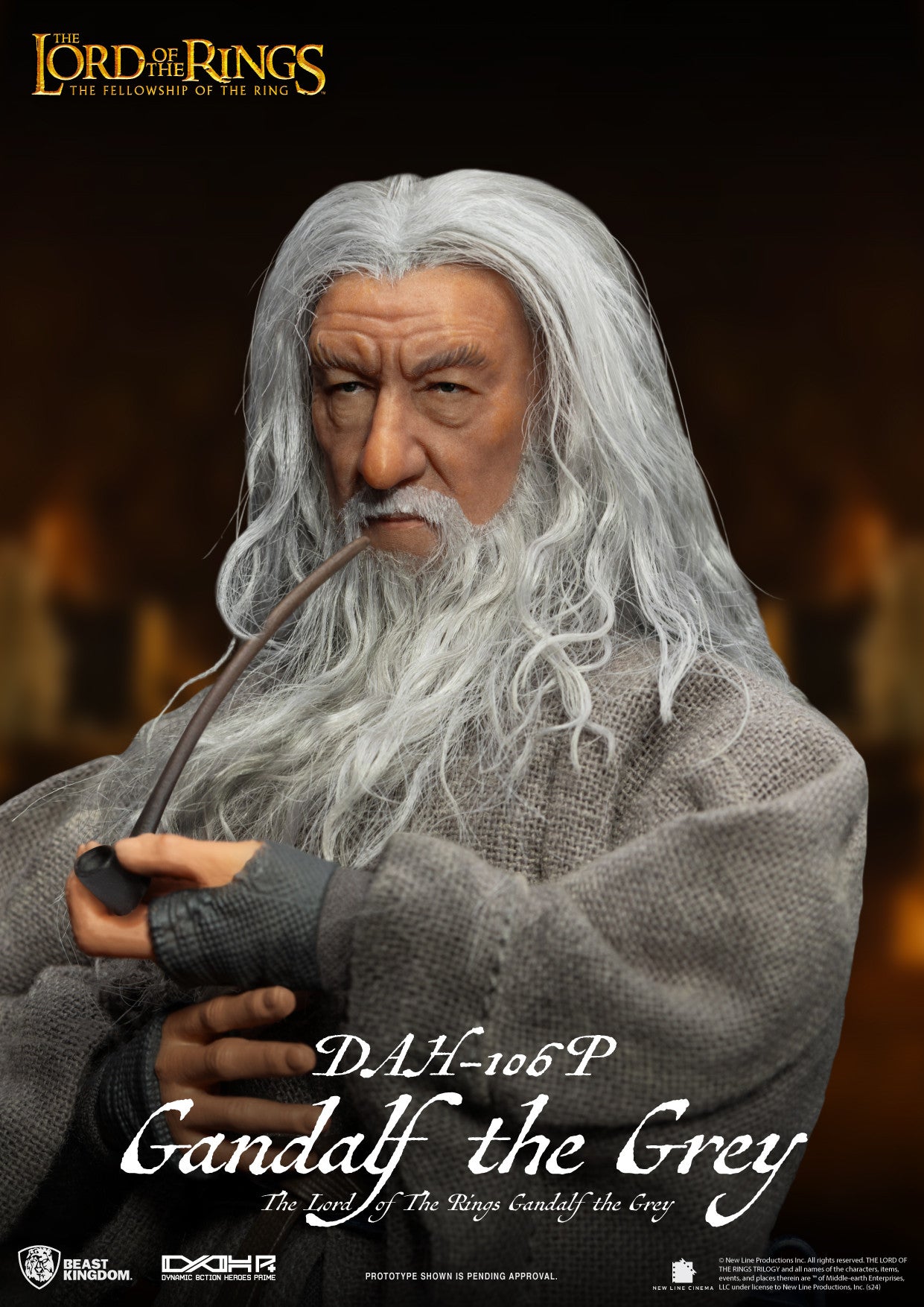 Beast Kingdom Dynamic Action Heroes The Lord of the Rings Gandalf the Grey
