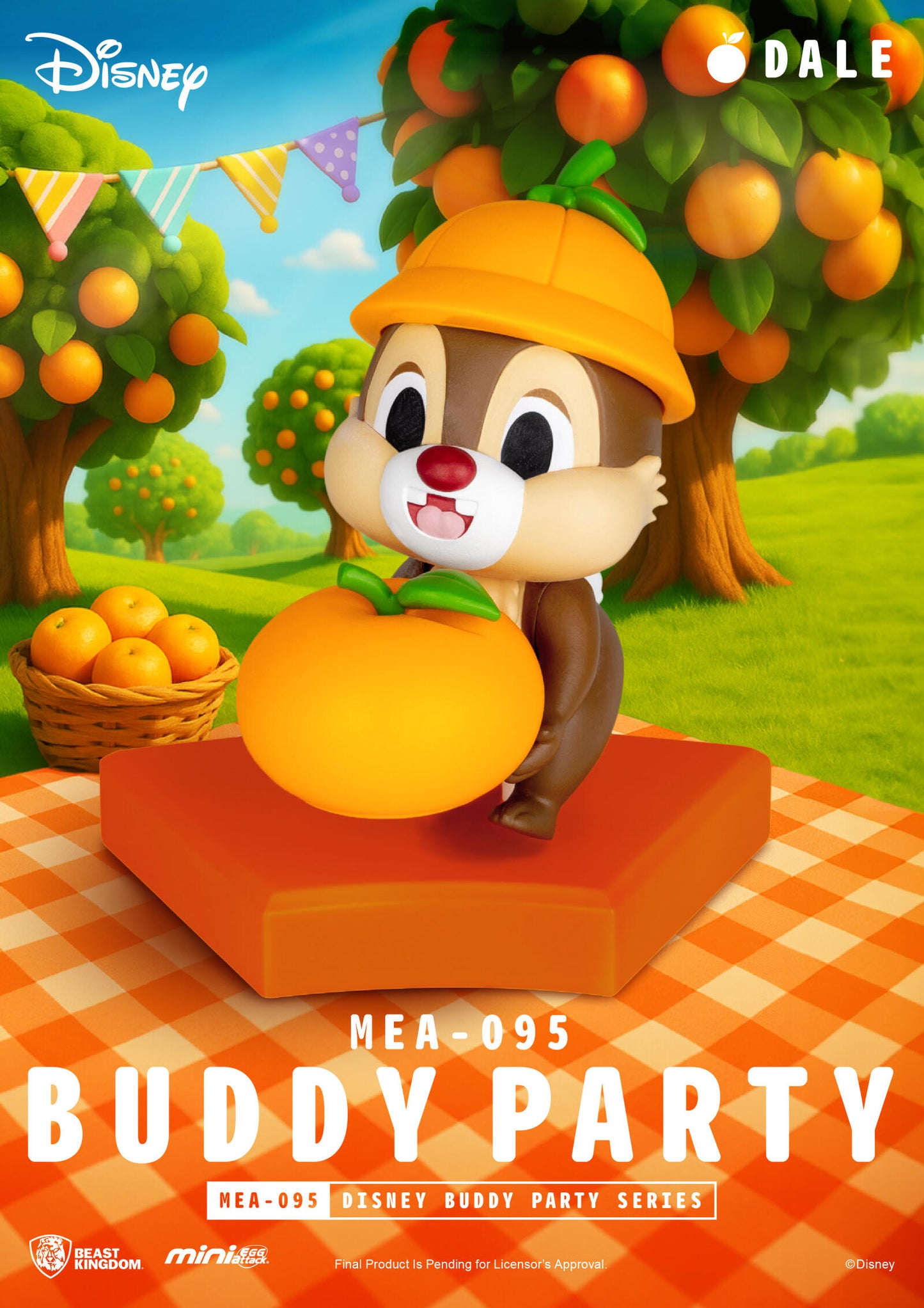 Beast Kingdom Mini Egg Attack Disney Buddy Party Series Blind Box Set (6 in the Assortment)