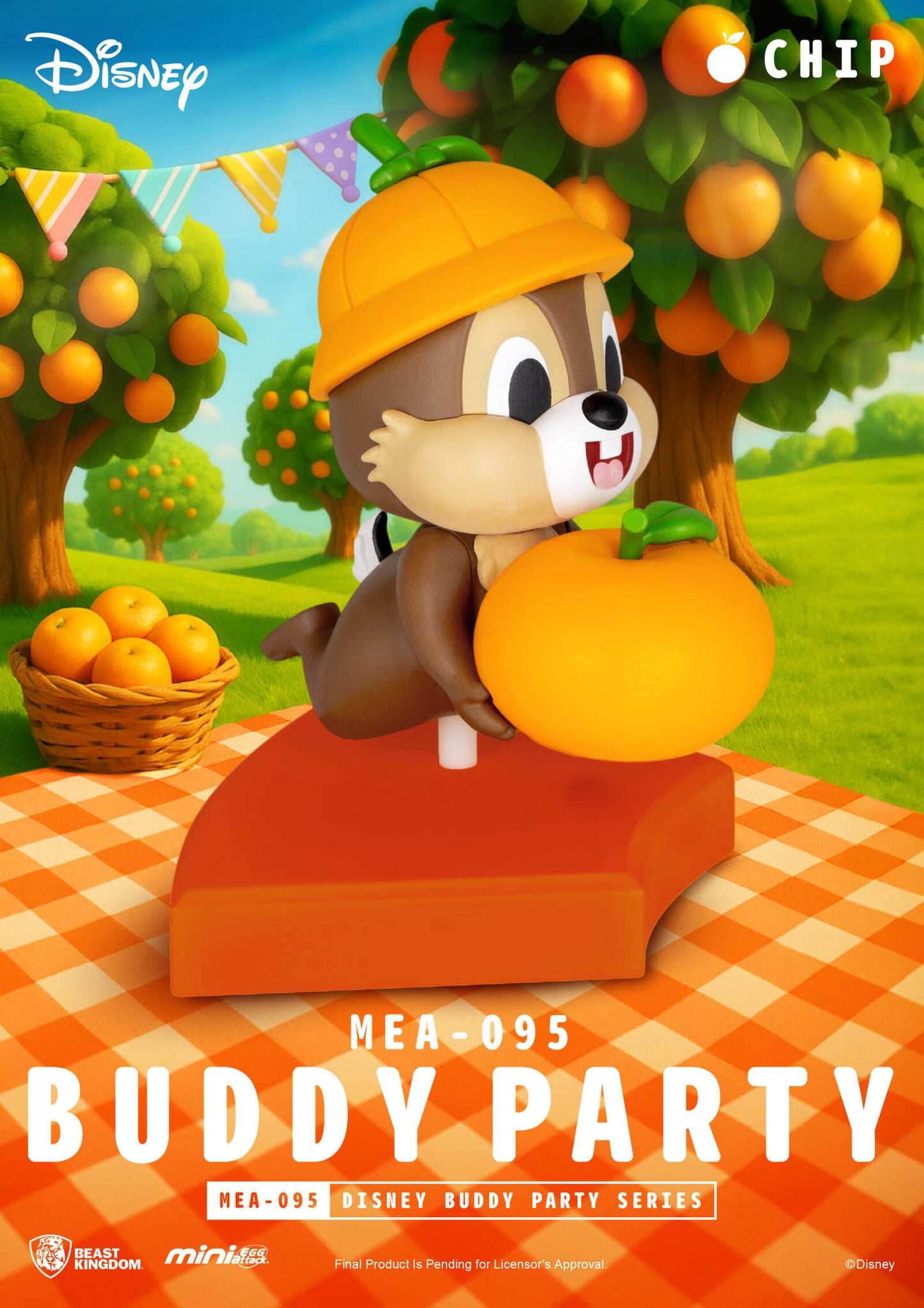 Beast Kingdom Mini Egg Attack Disney Buddy Party Series Blind Box Set (6 in the Assortment)