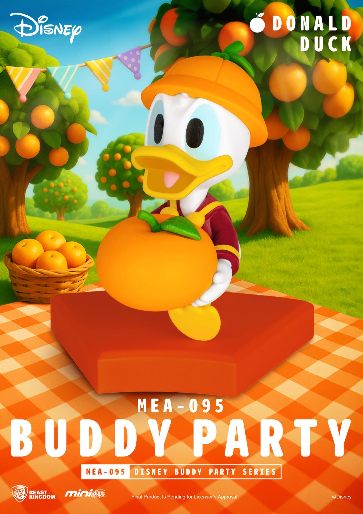 Beast Kingdom Mini Egg Attack Disney Buddy Party Series Blind Box Set (6 in the Assortment)