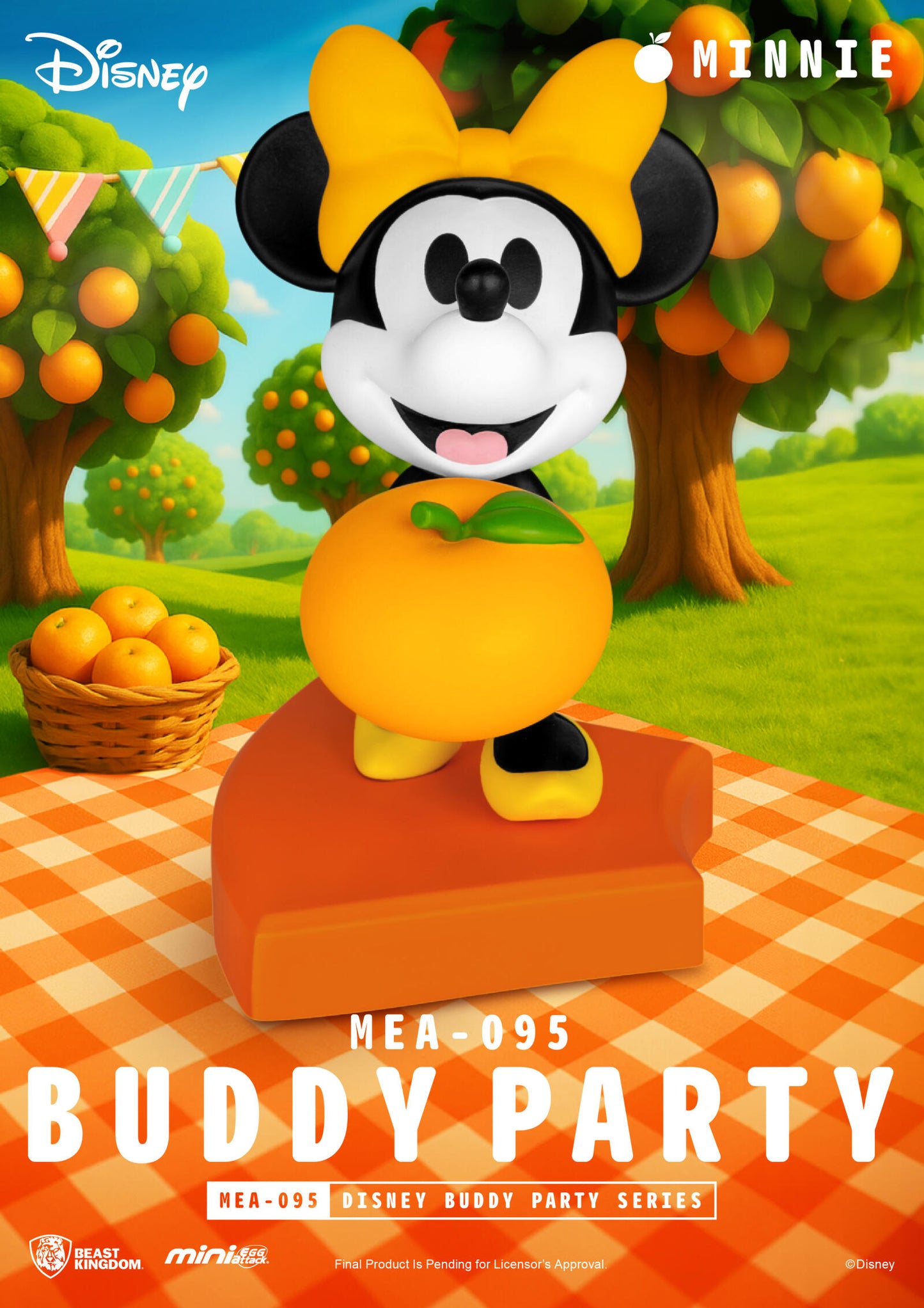 Beast Kingdom Mini Egg Attack Disney Buddy Party Series Blind Box Set (6 in the Assortment)