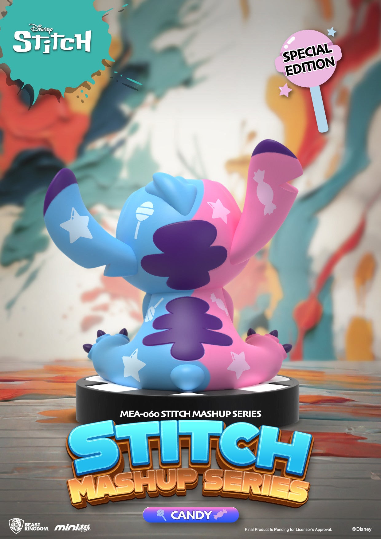 Beast Kingdom Mini Egg Attack Stitch Mashup Series Blind Box Set (6 in the Assortment)