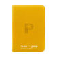 Collector's Series 9 Pocket Zip Trading Card Binder - YELLOW