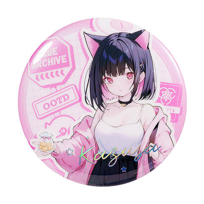 Blue Archive Holiday Saunter Series 75mm Badge Kazusa