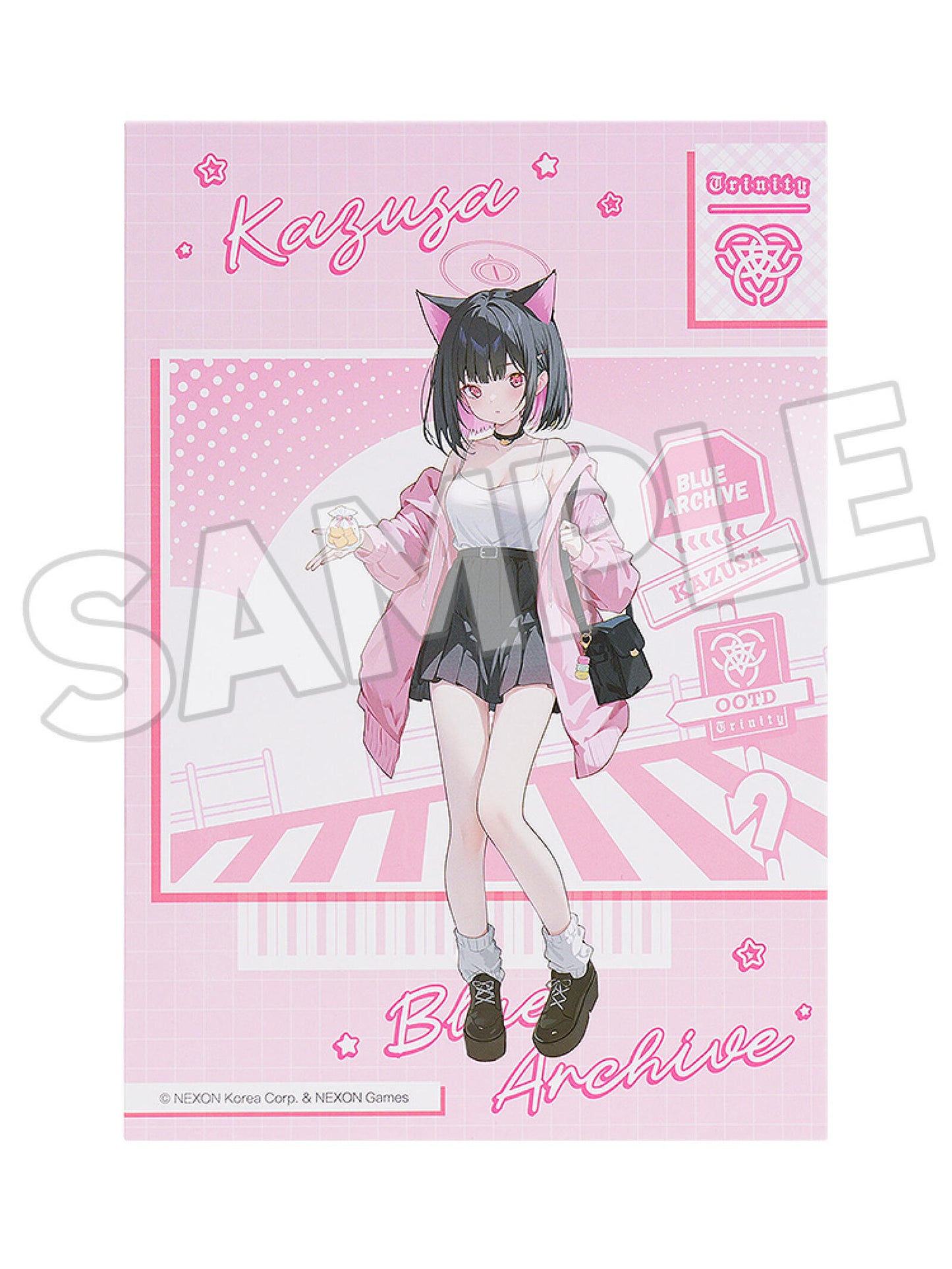 Blue Archive Holiday Saunter Series Signature Board Kazusa