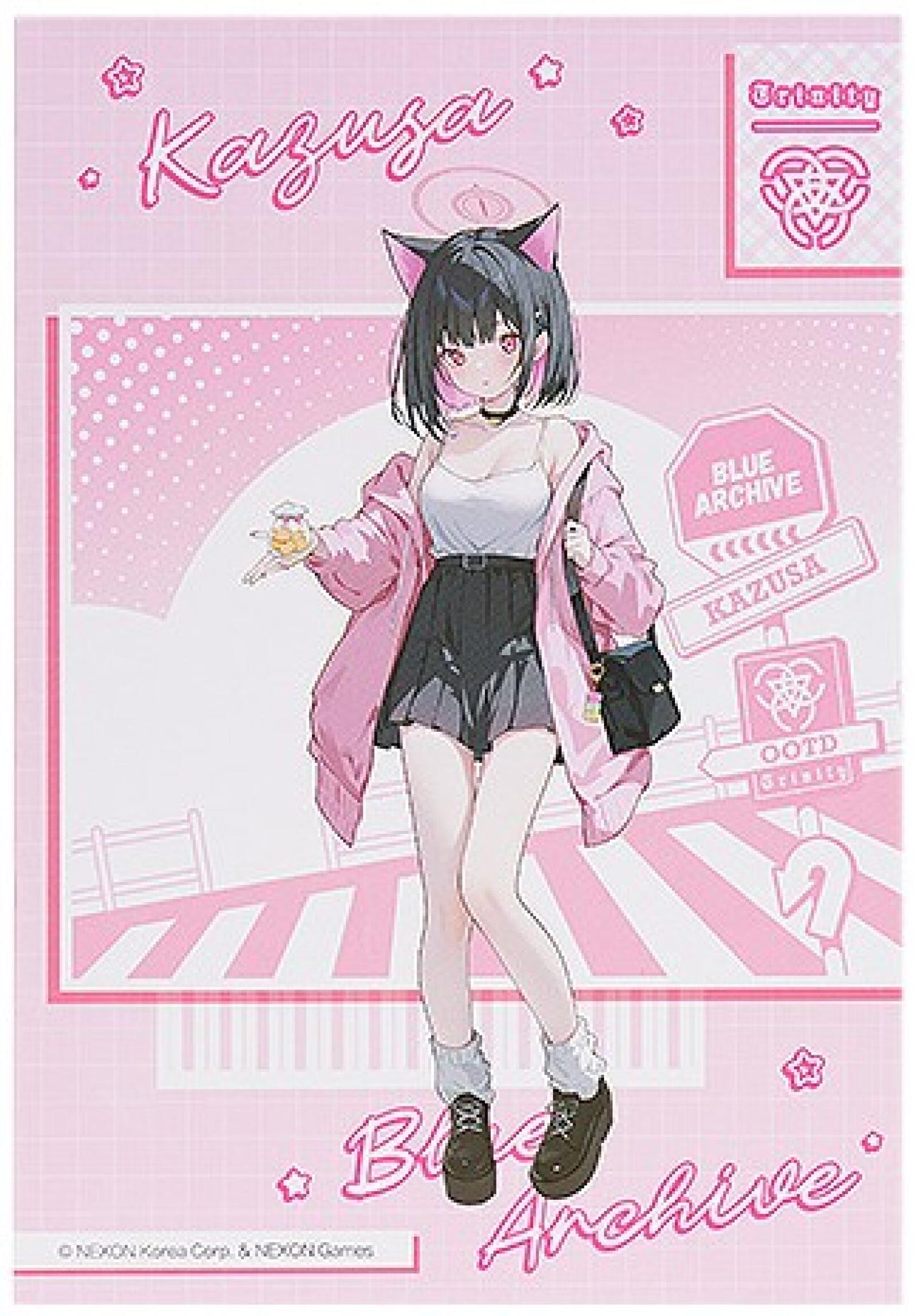 Blue Archive Holiday Saunter Series Signature Board Kazusa