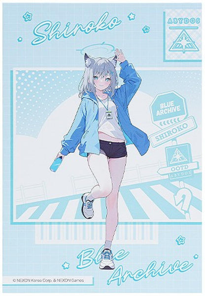 Blue Archive Holiday Saunter Series Signature Board Shiroko