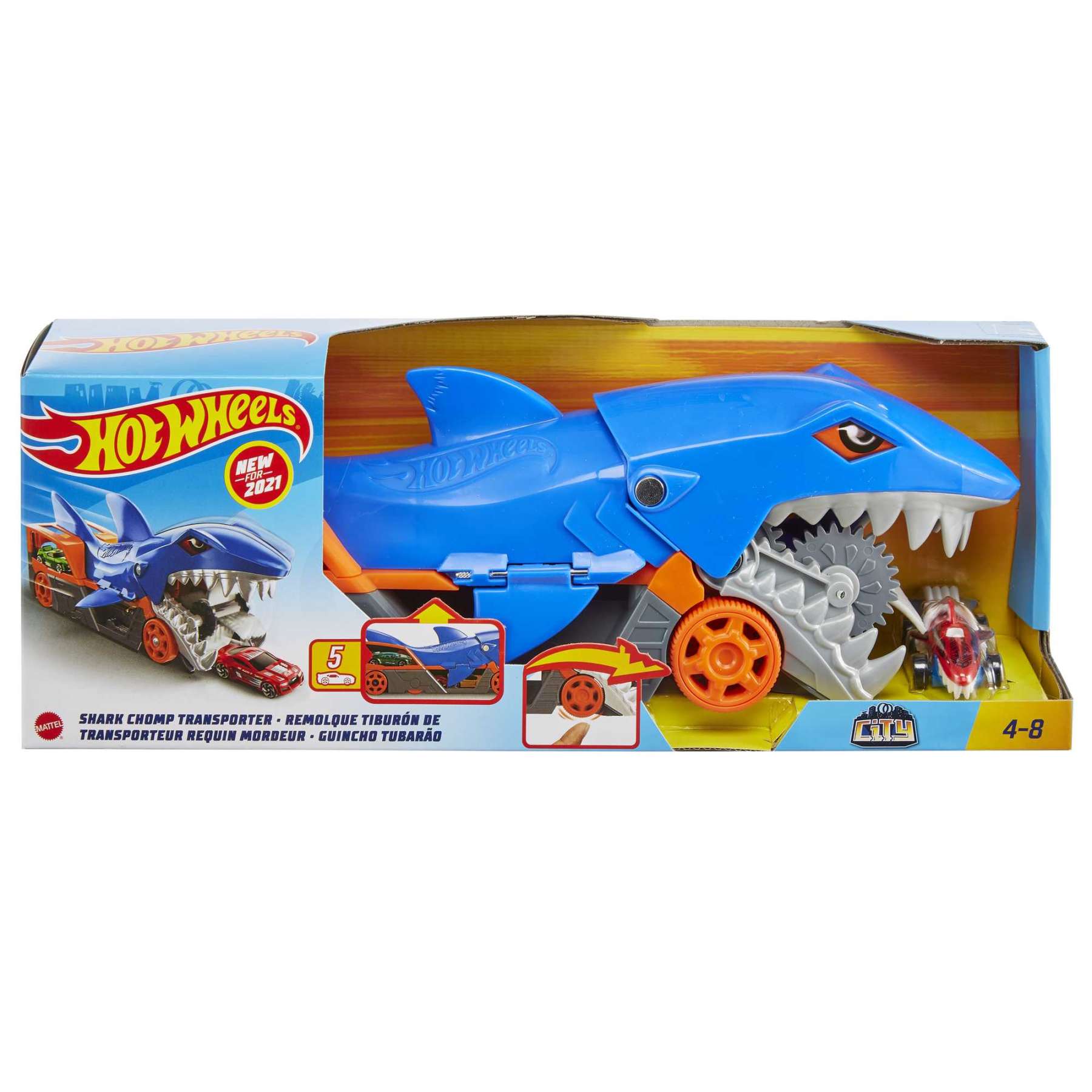 Hot Wheels - Shark Chomp Transport