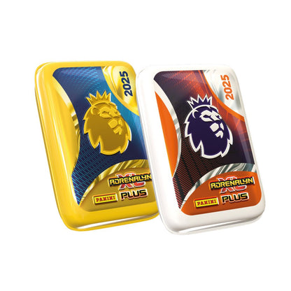 Panini Adrenalyn PLUS 2024/2025 EPL Soccer Pocket Tin (Bundle of 2)