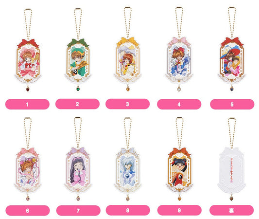 Cardcaptor Sakura 25th Anniversary Collectible Acrylic Keychain (9 in the Assortment)