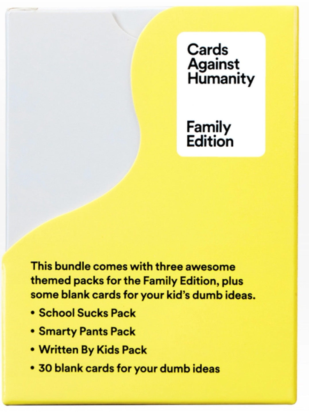 Cards Against Humanity Family Edition Class Clown Bundle